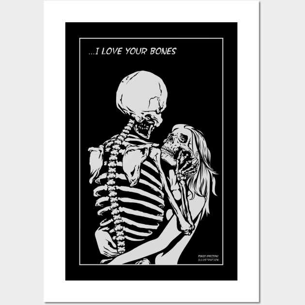 Bones Wall Art by DiegoSpezzoni